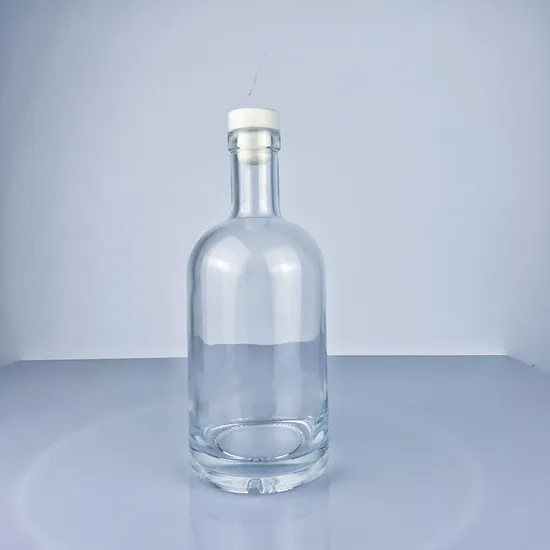 8 Unzen 16 Unzen leere klare bernsteinfarbene kalte Brühkaffee-Kombucha-Saft-Boston-Rundglasflasche für Getränke 250 ml 500 ml